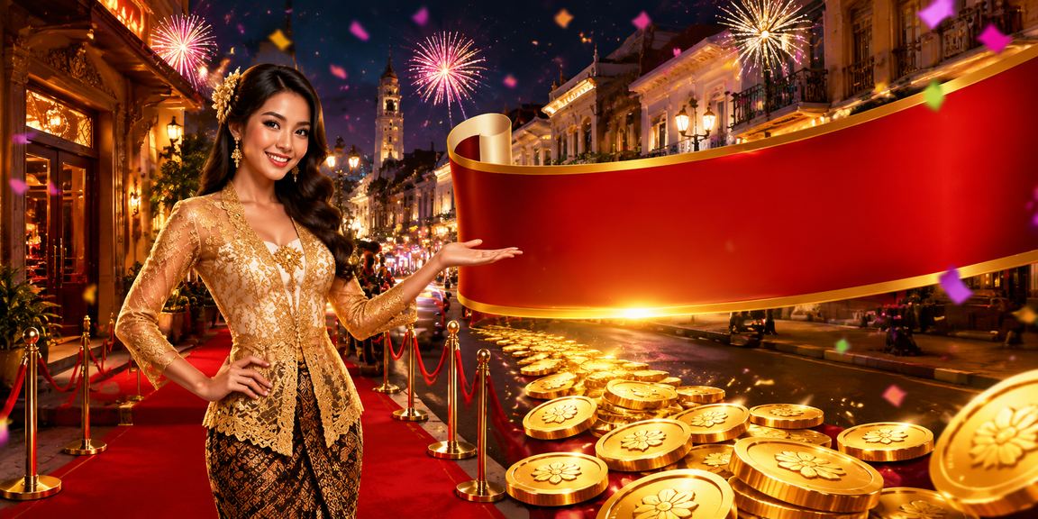 Suasana festival taruhan ramai dengan layar besar menampilkan odds pertandingan olahraga internasional